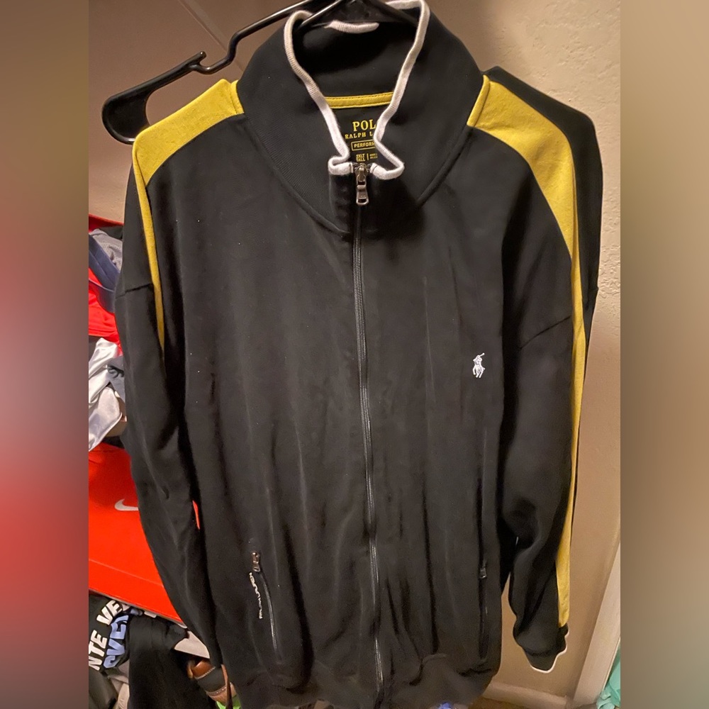 Mens polo track sweatsuit